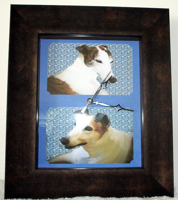 Two Photos-One Clock