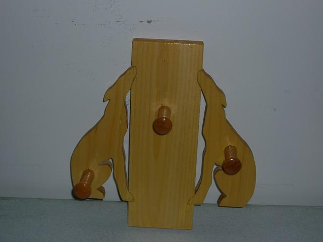 Custom Leash Holder to Fit in Small Space