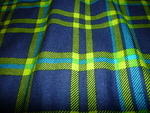 Super Snuggle Navy/Green Plaid