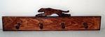 Leash Rack Running Greyhound 4 pegs $30.